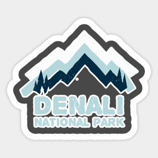 Denali National Park Stickers Sticker